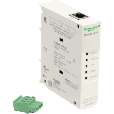 TCSEQM113M13M - CONNEXIUM TESYSPORT ETHERNET INTERFACE - Schneider Electric - CONNEXIUM TESYSPORT ETHERNET INTERFACE - Schneider Electric - 0