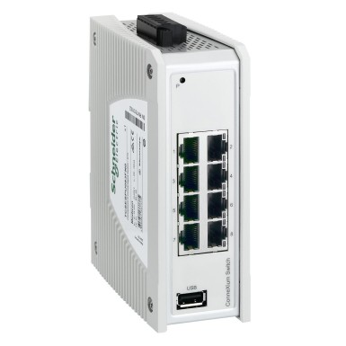 TCSESPU083FN0 - ConneXium Premium Unmanaged Switch 8 ports for copper - Schneider Electric - ConneXium Premium Unmanaged Switch 8 ports for copper - Schneider Electric - 0