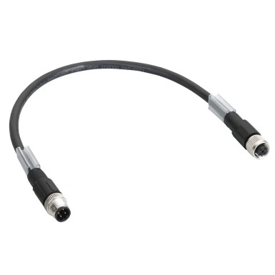 TCSXCN1M1F5E - TM7 daisy chain bus cable straight M12B malefemale 5m - Schneider Electric - TM7 daisy chain bus cable straight M12B malefemale 5m - Schneider Electric - 0