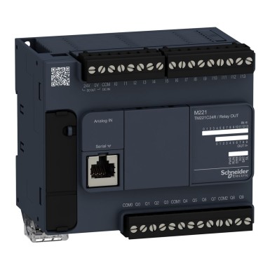 TM221C24R - Logic controller, Modicon M221, 24 IO relay - Schneider Electric - Logic controller, Modicon M221, 24 IO relay - Schneider Electric - 0