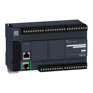 TM221CE40R - Logic controller, Modicon M221, 40 IO relay Ethernet - Schneider Electric - Logic controller, Modicon M221, 40 IO relay Ethernet - Schneider Electric - 0