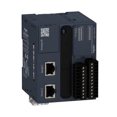 TM221M16R - Logic controller, Modicon M221, 16 IO relay - Schneider Electric - Logic controller, Modicon M221, 16 IO relay - Schneider Electric - 0