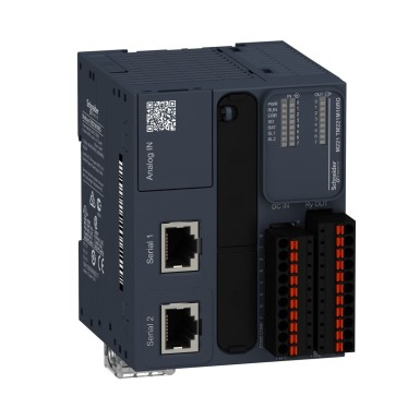 TM221M16RG - Logic controller, Modicon M221, 16 IO relay spring - Schneider Electric - Logic controller, Modicon M221, 16 IO relay spring - Schneider Electric - 0