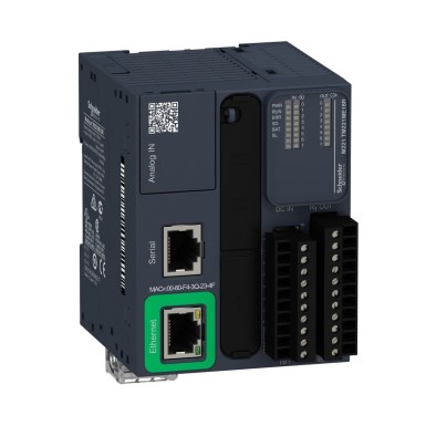 TM221ME16R - Logic controller, Modicon M221, 16 IO relay Ethernet - Schneider Electric - Logic controller, Modicon M221, 16 IO relay Ethernet - Schneider Electric - 0