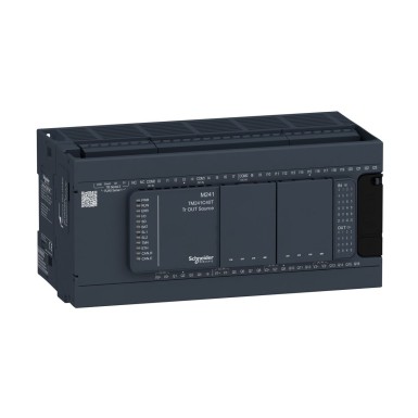 TM241C40T - Logic controller, Modicon M241, 40 IO transistor PNP - Schneider Electric - Logic controller, Modicon M241, 40 IO transistor PNP - Schneider Electric - 0