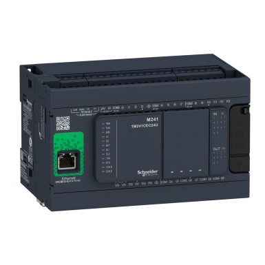 TM241CE24R - Logic controller, Modicon M241, 24 IO relay Ethernet - Schneider Electric - Logic controller, Modicon M241, 24 IO relay Ethernet - Schneider Electric - 0