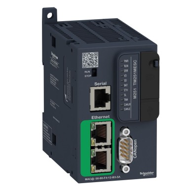 TM251MESC - Logic controller, Modicon M251, Ethernet CAN - Schneider Electric - Logic controller, Modicon M251, Ethernet CAN - Schneider Electric - 0