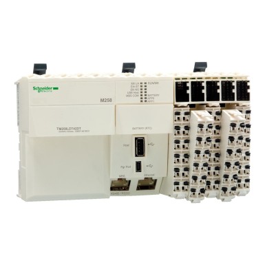 TM258LD42DT - Logic controller, Modicon M258, compact base 42 I/O, 24 V DC - Schneider Electric - Logic controller, Modicon M258, compact base 42 I/O, 24 V DC - Schneider Electric - 0