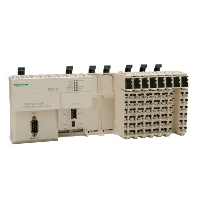 TM258LF42DR - Logic controller, Modicon M258, compact base 42 I/O, 24 V DC, Relay, CANopen - Schneider Electric - Logic controller, Modicon M258, compact base 42 I/O, 24 V DC, Relay, CANopen - Schneider Electric - 0