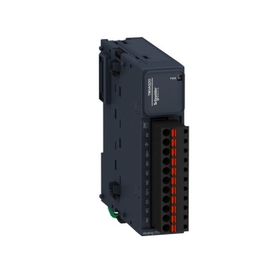 TM3AQ2G - Analog output module, Modicon TM3, 2 outputs (spring) 24 VDC - Schneider Electric - Analog output module, Modicon TM3, 2 outputs (spring) 24 VDC - Schneider Electric - 0