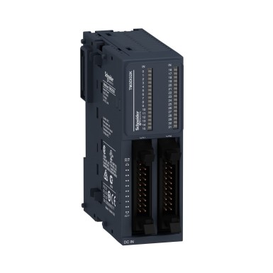 TM3DI32K - Discrete input module, Modicon TM3, 32 inputs (HE10) 24 VDC - Schneider Electric - Discrete input module, Modicon TM3, 32 inputs (HE10) 24 VDC - Schneider Electric - 0