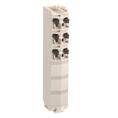 TM5ACTB06 - Modicon TM5, terminal block, 6 contacts, white, quantity 1 - Schneider Electric - Modicon TM5, terminal block, 6 contacts, white, quantity 1 - Schneider Electric - 0