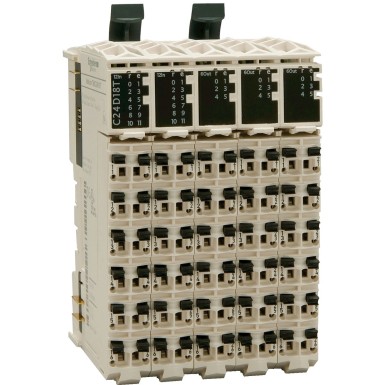 TM5C12D8T - Compact I/O expansion block, Modicon TM5, 20 12 DI, 8 DO transistor - Schneider Electric - Compact I/O expansion block, Modicon TM5, 20 12 DI, 8 DO transistor - Schneider Electric - 0