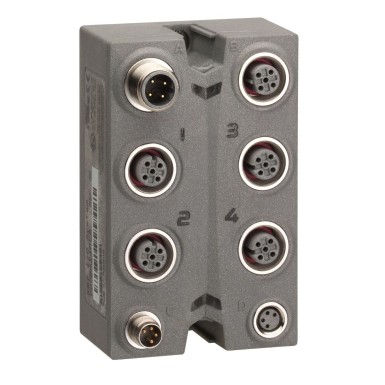 TM7BAI4CLA - Analog I/O expansion block, Modicon TM7, IP67, 4 AI, 0 20 mA, M12 connector - Schneider Electric - Analog I/O expansion block, Modicon TM7, IP67, 4 AI, 0 20 mA, M12 connector - Schneider Electric - 0