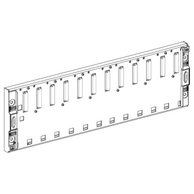 TSXRKY12EX - Extendable rack for multiracks configuration 12 slots IP20 - Schneider Electric - Extendable rack for multiracks configuration 12 slots IP20 - Schneider Electric - 0