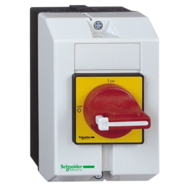 VCF02GEGP - TeSys Vario enclosed, emergency switch disconnector, 10A, IP65, groundplate - Schneider Electric - TeSys Vario enclosed, emergency switch disconnector, 10A, IP65, groundplate - Schneider Electric - 0