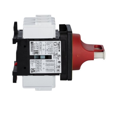 VCF3 - TeSys VCF - switch-disconnector - 3P - 690V 63A - padlockable red handle - Schneider Electric - TeSys VCF - switch-disconnector - 3P - 690V 63A - padlockable red handle - Schneider Electric - 1