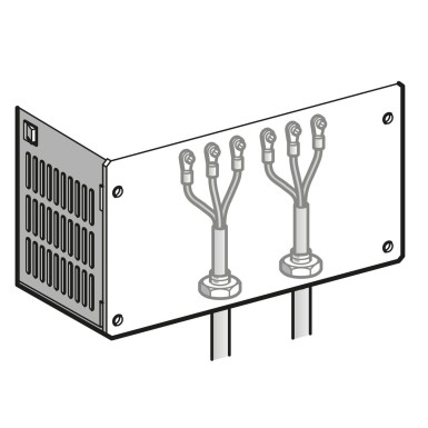 VW3A31814 - Kit for UL type 1 conformity mounted under variable speed drive - Schneider Electric - Kit for UL type 1 conformity mounted under variable speed drive - Schneider Electric - 0