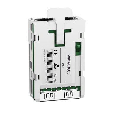 VW3A3608 - Altivar - communication card - CANopen 2xRJ45 option - for ATV32/Lexium 32 - Schneider Electric - Altivar - communication card - CANopen 2xRJ45 option - for ATV32/Lexium 32 - Schneider Electric - 1