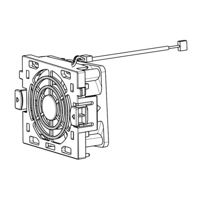 VX5VPS1001 - Wear part, enclosure door, fan for variable speed drive, Altivar Process 600 900, from 0.75 to 5.5kW - Schneider Electric - Wear part, enclosure door, fan for variable speed drive, Altivar Process 600 900, from 0.75 to 5.5kW - Schneider Electric - 0