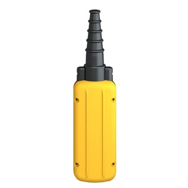 XACA03 - Harmony XAC, Empty pendant control station, plastic, yellow, 3 cutouts - Schneider Electric - Harmony XAC, Empty pendant control station, plastic, yellow, 3 cutouts - Schneider Electric - 2