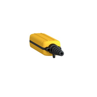 XACA04 - Harmony XAC, Empty pendant control station, plastic, yellow, 4 cutouts - Schneider Electric - Harmony XAC, Empty pendant control station, plastic, yellow, 4 cutouts - Schneider Electric - 2