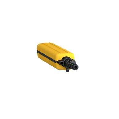 XACA06 - Empty pendant control station, Harmony XAC, plastic, yellow, 6 cut outs - Schneider Electric - Empty pendant control station, Harmony XAC, plastic, yellow, 6 cut outs - Schneider Electric - 4