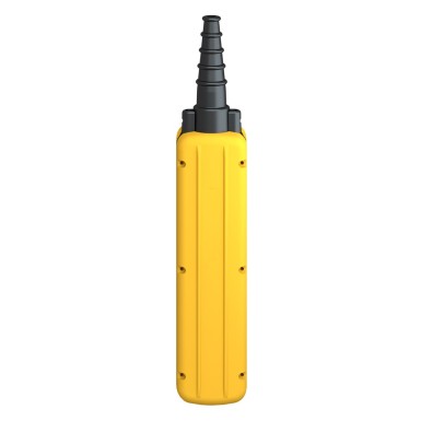 XACA06 - Empty pendant control station, Harmony XAC, plastic, yellow, 6 cut outs - Schneider Electric - Empty pendant control station, Harmony XAC, plastic, yellow, 6 cut outs - Schneider Electric - 2