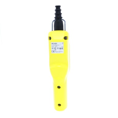 XACA201 - Harmony XAC, Pendant control station, plastic, yellow, pistol grip, 2 push buttons with 1 NO - Schneider Electric - Harmony XAC, Pendant control station, plastic, yellow, pistol grip, 2 push buttons with 1 NO - Schneider Electric - 1