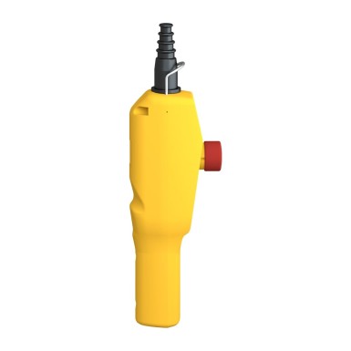 XACA2013 - Harmony XAC, Pendant control station, plastic, yellow, pistol grip, 2 push buttons with 1 NO, 1 emer - Schneider Electric - Harmony XAC, Pendant control station, plastic, yellow, pistol grip, 2 push buttons with 1 NO, 1 emer - Schneider Electric - 5