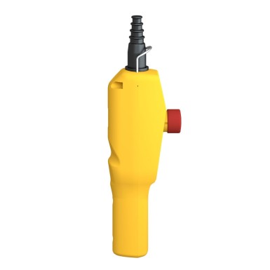 XACA2053 - Pendant control station, Harmony XAC, plastic, yellow, pistol grip, 2 push buttons with NO+NC, 1 emergency stop NC - Schneider Electric - Pendant control station, Harmony XAC, plastic, yellow, pistol grip, 2 push buttons with NO+NC, 1 emergency stop NC - Schneider Electric - 1