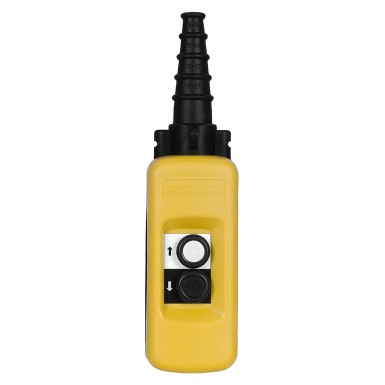 XACA271 - Harmony XAC, Pendant control station, plastic, yellow, 2 push buttons with 1 NO - Schneider Electric - Harmony XAC, Pendant control station, plastic, yellow, 2 push buttons with 1 NO - Schneider Electric - 0