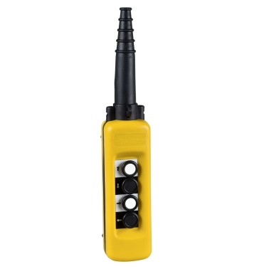 XACA471 - Harmony XAC, Pendant control station, plastic, yellow, 4 push buttons with 1 NO - Schneider Electric - Harmony XAC, Pendant control station, plastic, yellow, 4 push buttons with 1 NO - Schneider Electric - 0