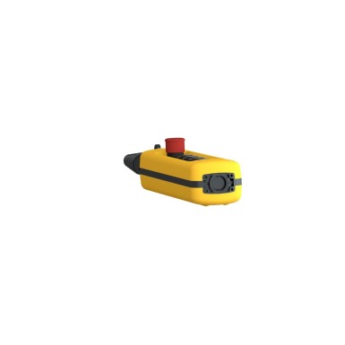 XACA4713 - Harmony XAC, Pendant control station, plastic, yellow, 4 push buttons with 1 NO, 1 emergency stop NC - Schneider Electric - Harmony XAC, Pendant control station, plastic, yellow, 4 push buttons with 1 NO, 1 emergency stop NC - Schneider Electric - 5