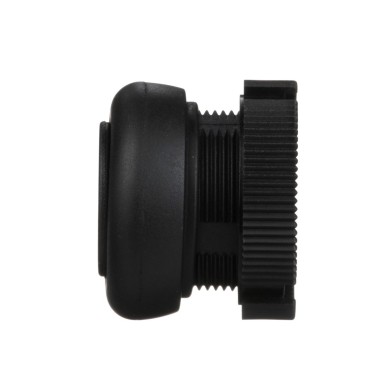 XACA9412 - Push button head, Harmony XAC, plastic, black, booted, spring return - Schneider Electric - Push button head, Harmony XAC, plastic, black, booted, spring return - Schneider Electric - 1