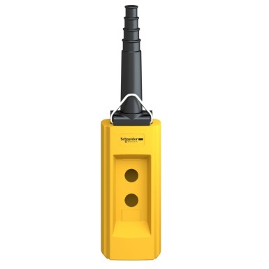 XACB02 - Harmony XAC, Empty pendant control station, plastic, yellow, 2 cutouts, for cable ? 10?¦22 mm - Schneider Electric - Harmony XAC, Empty pendant control station, plastic, yellow, 2 cutouts, for cable ? 10?¦22 mm - Schneider Electric - 4