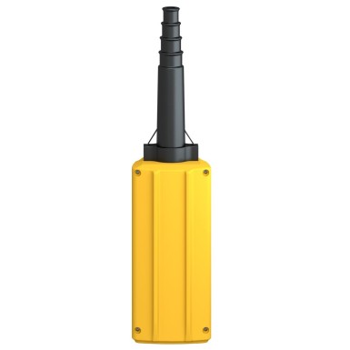 XACB02 - Harmony XAC, Empty pendant control station, plastic, yellow, 2 cutouts, for cable ? 10?¦22 mm - Schneider Electric - Harmony XAC, Empty pendant control station, plastic, yellow, 2 cutouts, for cable ? 10?¦22 mm - Schneider Electric - 6