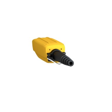 XACB020 - Harmony XAC, Empty pendant control station, plastic, yellow, 2 cutouts, for cable ? 7?¦13 mm - Schneider Electric - Harmony XAC, Empty pendant control station, plastic, yellow, 2 cutouts, for cable ? 7?¦13 mm - Schneider Electric - 4