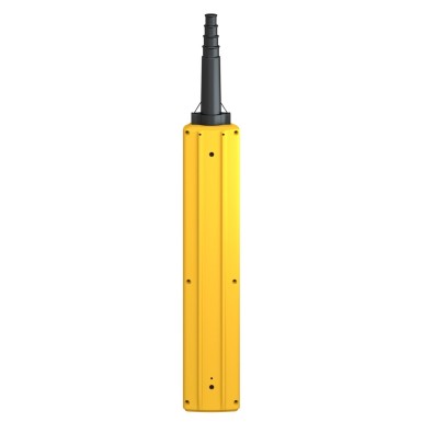 XACB08 - Harmony XAC, Empty pendant control station, plastic, yellow, 8 cutouts, for cable ? 10?¦22 mm - Schneider Electric - Harmony XAC, Empty pendant control station, plastic, yellow, 8 cutouts, for cable ? 10?¦22 mm - Schneider Electric - 3