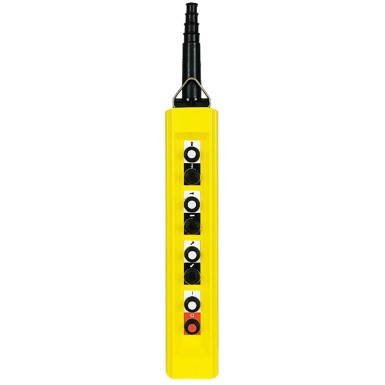 XACB881 - Pendant control station, Harmony XAC, plastic, yellow, 10A, 8 push buttons, cable 10…22mm, for XESB2011 - Schneider Electric - Pendant control station, Harmony XAC, plastic, yellow, 10A, 8 push buttons, cable 10…22mm, for XESB2011 - Schneider Electric - 0