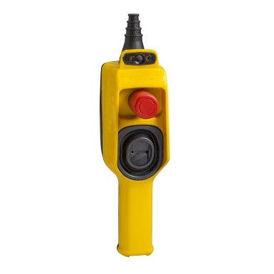 XACD21A0101 - Harmony XAC, Pendant control station, plastic, yellow, 1 2directional push button - Schneider Electric - Harmony XAC, Pendant control station, plastic, yellow, 1 2directional push button - Schneider Electric - 0