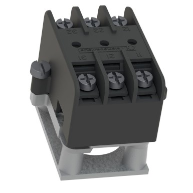 XACS399 - Harmony XAC, Single isolating block for power circuit, horizontal fixing centres 40mm, screw clamp t - Schneider Electric - Harmony XAC, Single isolating block for power circuit, horizontal fixing centres 40mm, screw clamp t - Schneider Electric - 3