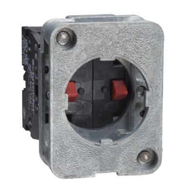 XACS411 - Contact block, Harmony XAC, single contact, spring return, front mounting, 40mm horizontal/30mmVertical fixing centres, 1NO - Schneider Electric - Contact block, Harmony XAC, single contact, spring return, front mounting, 40mm horizontal/30mmVertical fixing centres, 1NO - Schneider Electric - 0