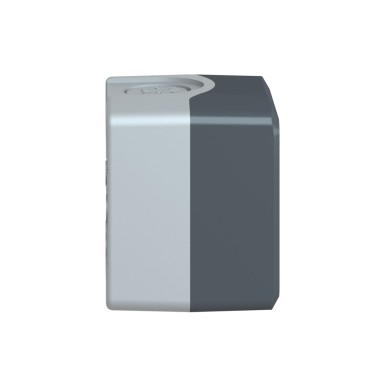 XALD01 - Empty enclosure, Harmony XALD, XALK, plastic, dark grey lid, for push button 22mm, 1 cut out - Schneider Electric - Empty enclosure, Harmony XALD, XALK, plastic, dark grey lid, for push button 22mm, 1 cut out - Schneider Electric - 4