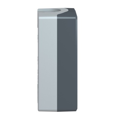 XALD03 - Empty control station, Harmony XALD, XALK, plastic, dark grey lid, light grey base, 3 cut out - Schneider Electric - Empty control station, Harmony XALD, XALK, plastic, dark grey lid, light grey base, 3 cut out - Schneider Electric - 1