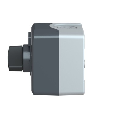 XALD132 - Harmony XALD, XALK, Control station, plastic, dark grey, 1 selector switch, Ш22, 1 NO, legend holder marked ARRET / MARCHE, - Schneider Electric - Harmony XALD, XALK, Control station, plastic, dark grey, 1 selector switch, Ш22, 1 NO, legend holder marked ARRET / MARCHE, - Schneider Electric - 5