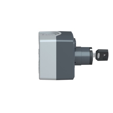 XALD142 - Harmony XALD, XALK, Control station, plastic, dark grey, 1 key switch selector, Ш22, 1 NO, legend holder marked ARRET / MARCHE, - Schneider Electric - Harmony XALD, XALK, Control station, plastic, dark grey, 1 key switch selector, Ш22, 1 NO, legend holder marked ARRET / MARCHE, - Schneider Electric - 5