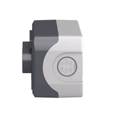 XALD211H29 - Harmony, Control station, plastic, dark grey, 1 green flush/1 red projecting push buttons, Ш22, spring return, legend holder marked STOP/START - Schneider Electric - Harmony, Control station, plastic, dark grey, 1 green flush/1 red projecting push buttons, Ш22, spring return, legend holder marked STOP/START - Schneider Electric - 1