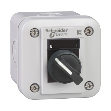 XALE1341 - Control station XALE selector switch 2 positions white 1 NO OI - Schneider Electric - Control station XALE selector switch 2 positions white 1 NO OI - Schneider Electric - 0