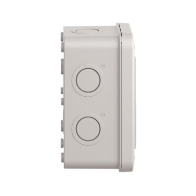 XALE3 - Harmony XALE, Empty control station, plastic, light grey, 3 cutouts, for XB7 - Schneider Electric - Harmony XALE, Empty control station, plastic, light grey, 3 cutouts, for XB7 - Schneider Electric - 4